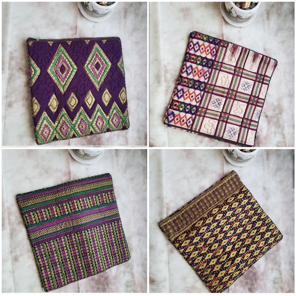 Bundle of 4 Accent Pillow Cover
